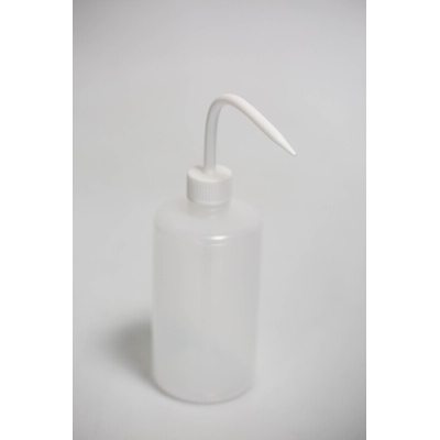 RS PRO 500ml LDPE Narrow Neck Wash Bottle