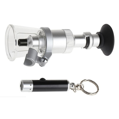 RS PRO Illuminated Magnifier, 100X x Magnification