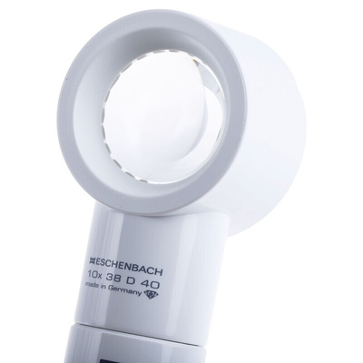Eschenbach Illuminated Magnifier, 10X x Magnification, 35mm Diameter