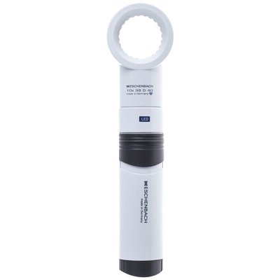 Eschenbach Illuminated Magnifier, 10X x Magnification, 35mm Diameter