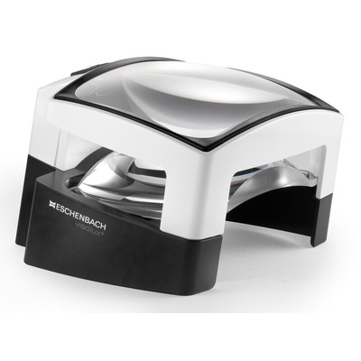 Eschenbach 1566 LED Magnifying Lamp with Table Lamp, 12dioptre, 100 x 75mm Lens