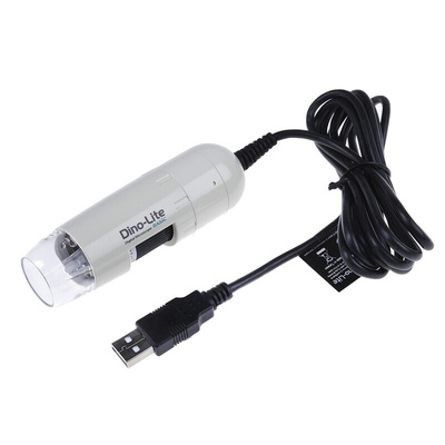 Dino-Lite AM2111 USB Digital Microscope, 640 x 480 pixels, 200X Magnification