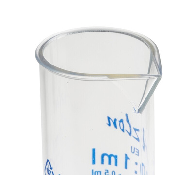 RS PRO PMP Measuring Cylinder, 100ml