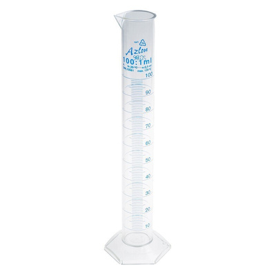 RS PRO PMP Measuring Cylinder, 100ml