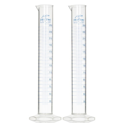 RS PRO PMP Measuring Cylinder, 250ml