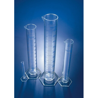 RS PRO PMP Measuring Cylinder, 2L