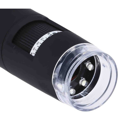 RS PRO USB Wifi Microscope, 1280 x 1024 pixels, 50 → 200X Magnification