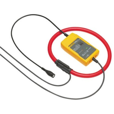 Fluke i3000S Current Probe, AC, Rogowski Coil Adapter, 3kA ac AC Max, Current Output
