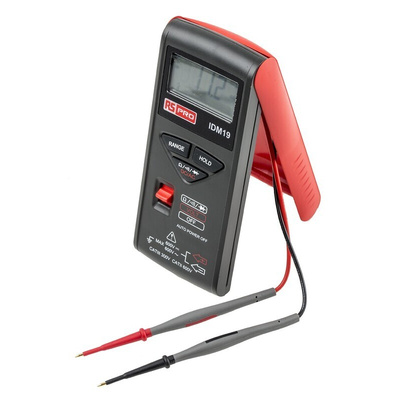 RS PRO IDM19 Handheld Digital Multimeter, 600V ac Max