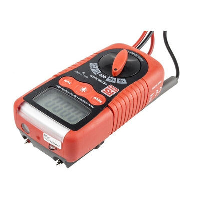 RS PRO IDM20 Handheld Digital Multimeter, 200mA ac Max, 200mA dc Max, 600V ac Max