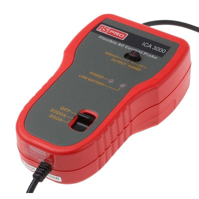 RS PRO ICA3000 Current Clamp, AC Adapter - RS Calibrated