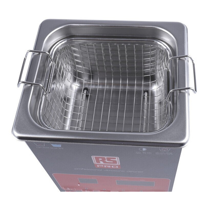 RS PRO Ultrasonic Cleaner, 100W, 2L