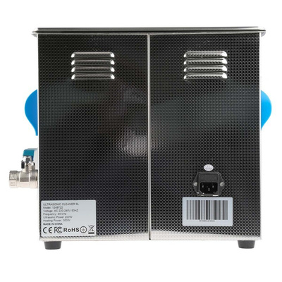 RS PRO Ultrasonic Cleaner, 300W, 9L