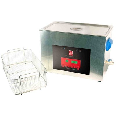 RS PRO Ultrasonic Cleaner, 500W, 27L