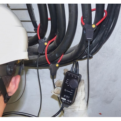 Chauvin Arnoux MiniFlex MA130-250 Current Probe, AC, Rogowski Coil Adapter, Voltage Output