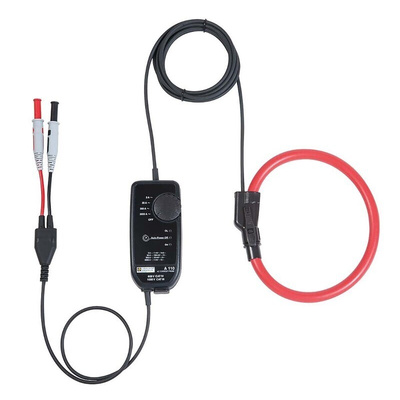 Chauvin Arnoux AmpFlex A110-045 Current Probe, AC, Rogowski Coil Adapter, 3kA ac AC Max, Voltage Output