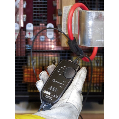 Chauvin Arnoux AmpFlex A110-120 Current Probe, AC, Rogowski Coil Adapter, 30kA ac AC Max, Voltage Output