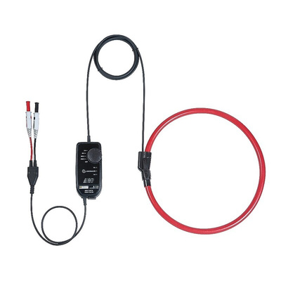 Chauvin Arnoux AmpFlex A110-120 Current Probe, AC, Rogowski Coil Adapter, 30kA ac AC Max, Voltage Output
