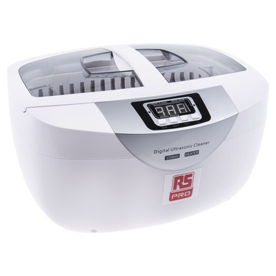 RS PRO Ultrasonic Cleaner, 50W, 2.5L