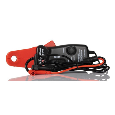 RS PRO RS CP-10 Current Clamp, 80A DC Max, AC/DC Adapter, 80A ac AC Max, Current Output