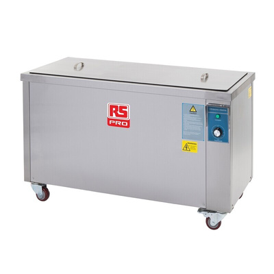 RS PRO 144L Ultrasonic Cleaner, 5000W, 144L