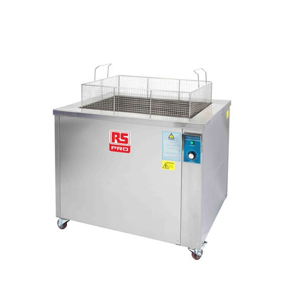RS PRO 288L Ultrasonic Cleaning Tank, 6000W, 288L