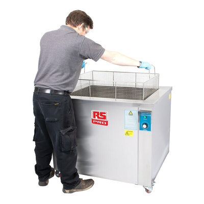 RS PRO 288L Ultrasonic Cleaning Tank, 6000W, 288L