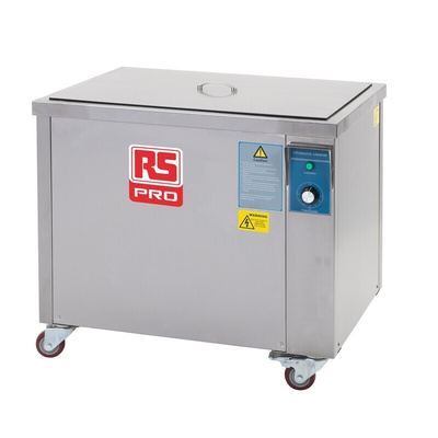 RS PRO 90L Ultrasonic Cleaning Tank, 3000W, 90L