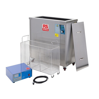 RS PRO 99L Ultrasonic Cleaning Tank, 3000W, 99L
