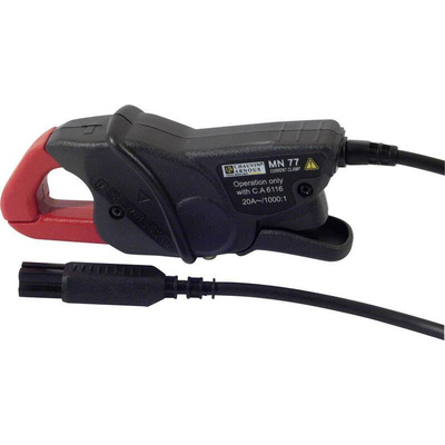 Chauvin Arnoux MN77 Current Clamp, AC Adapter, 20A ac AC Max