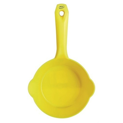 Vikan Polypropylene (PP) Scoop, 1L Capacity, Yellow