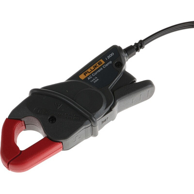 Fluke I200 Current Clamp, AC Adapter, 240A ac AC Max, Current Output