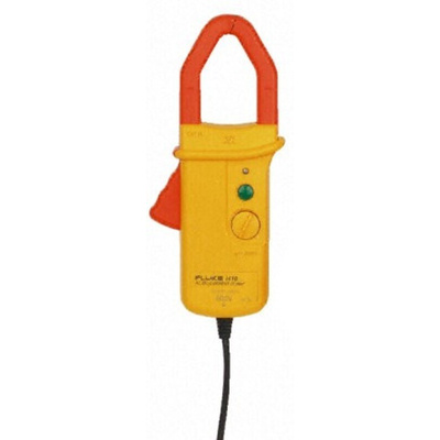 Fluke I410 Multimeter Current Clamp Adapter, 400A DC Max, AC/DC Adapter, 400A ac AC Max, Voltage Output - RS Calibrated