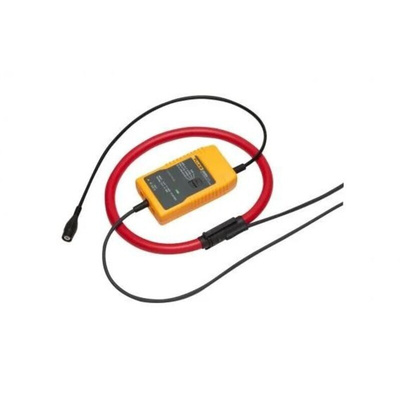 Fluke i3000S Current Probe, AC, Rogowski Coil Adapter, 3kA ac AC Max, Voltage Output