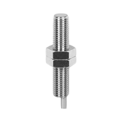 Baumer Inductive Barrel-Style Proximity Sensor, M8 x 1, 3 mm Detection, PNP Output, 6 → 36 V dc, IP67