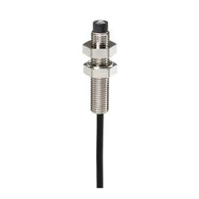 Telemecanique Sensors Inductive Barrel-Style Proximity Sensor, M8 x 1, 1.5 mm Detection, PNP Output, 12 → 24 V