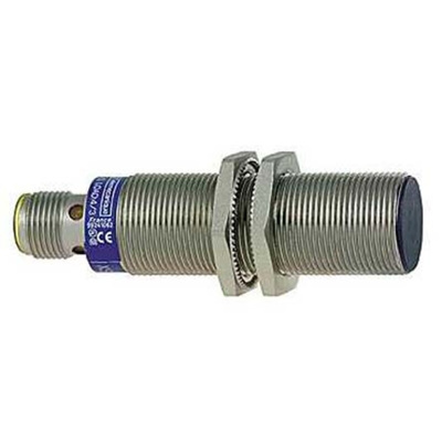 Telemecanique Sensors Inductive Barrel-Style Proximity Sensor, M18 x 1, 5 mm Detection, PNP Output, 12 → 24 V