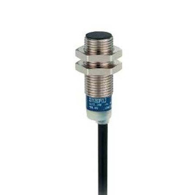 Telemecanique Sensors Inductive Barrel-Style Proximity Sensor, M12 x 1, 4 mm Detection, PNP Output, 12 → 24 V