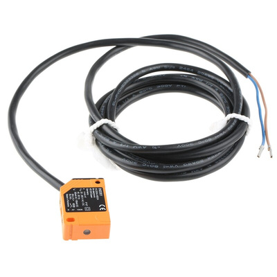 ifm electronic Inductive Block-Style Proximity Sensor, 4 mm Detection, 20 → 250 V ac/dc, IP67