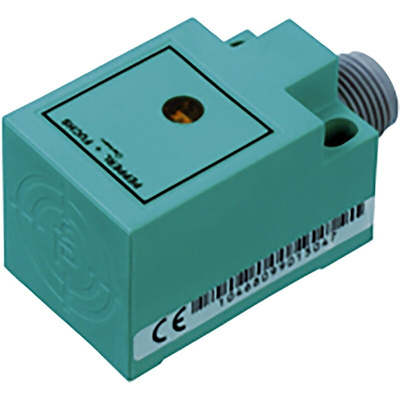 Pepperl + Fuchs Inductive Barrel-Style Proximity Sensor, 10 mm Detection, PNP Output, 10 → 30 V dc, IP67