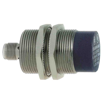 Telemecanique Sensors Inductive Barrel-Style Proximity Sensor, M30 x 1.5, 22 mm Detection, PNP & NPN Output, 10
