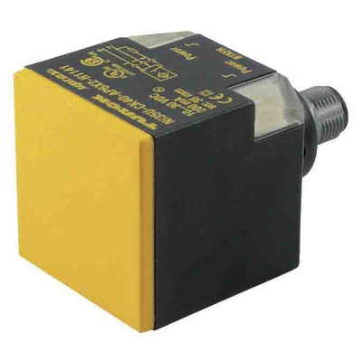 Turck Inductive Block-Style Proximity Sensor, 50 mm Detection, PNP & NPN Output, 10 → 30 V dc, IP68