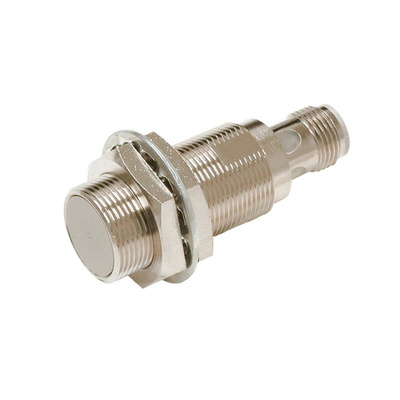 Omron E2E-NEXT Series Inductive Barrel-Style Proximity Sensor, M18 x 1, 8 mm Detection, NPN Output, 10 → 30 V