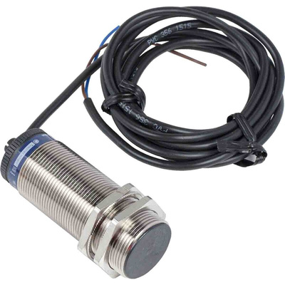 Telemecanique Sensors Inductive Barrel-Style Proximity Sensor, M30 x 1.5, 10 mm Detection, 20 → 264 V ac/dc, 24