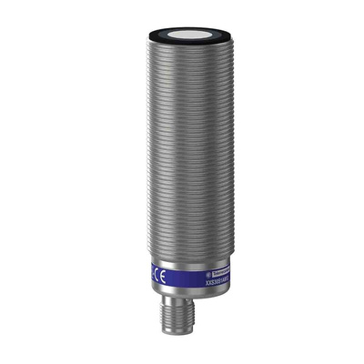 Telemecanique Sensors Ultrasonic Barrel-Style Proximity Sensor, M12 x 1, 420 → 4000 mm Detection, 4 → 20