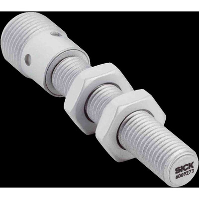 Sick Inductive Barrel-Style Proximity Sensor, M8 x 1, 2 mm Detection, PNP Output, 10 → 30 V, IP68