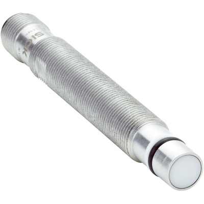 Sick Inductive Barrel-Style Proximity Sensor, M12 x 1, 1.5 mm Detection, PNP Output, 10 → 30 V, IP68