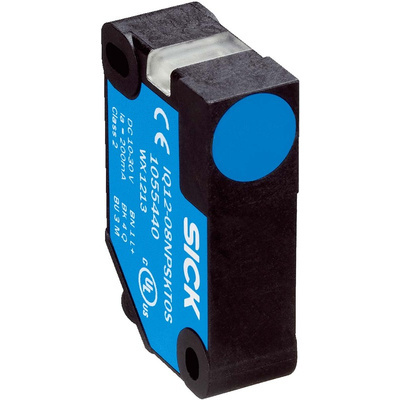 Sick Inductive Block-Style Proximity Sensor, 4 mm Detection, PNP Normally Closed Output, 10 → 30 V, IP68