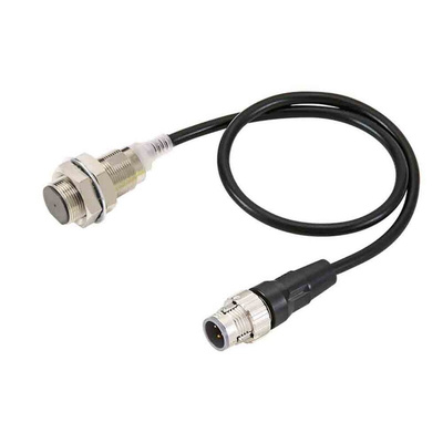 Omron Inductive Barrel-Style Proximity Sensor, M18 x 1, 14 mm Detection, PNP Output, IP67G