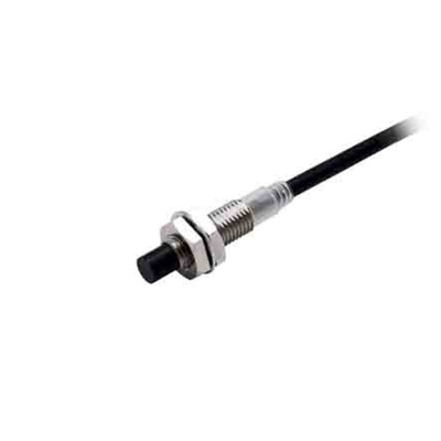 Omron Barrel-Style Proximity Sensor, M8 x 1, 8 mm Detection, PNP Normally Open Output, 10 → 30 V dc, IP67, IP69K